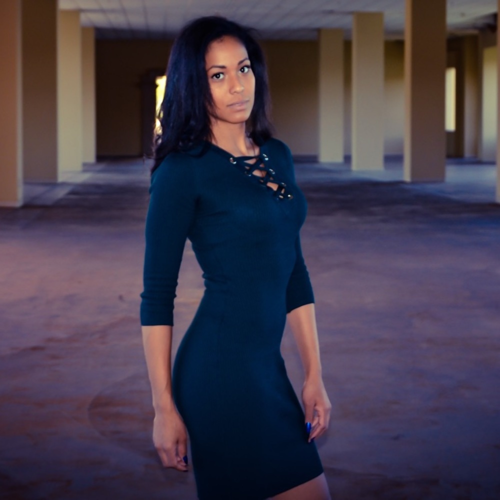 Sweater dress